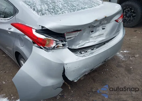 2013 Hyundai Elantra Limited from USA, damaged, VIN 5NPDH4AE1DH201961
